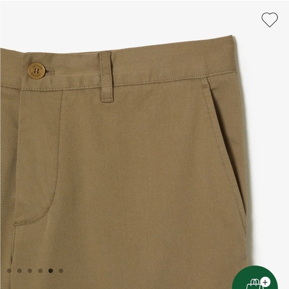 Men's Slim Fit Stretch Cotton Bermuda Shorts size US 42 color beige - Picture 10 of 10